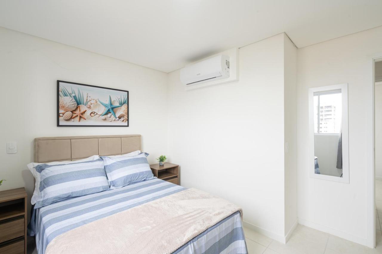 Apartamento Com Vista Mar, Ar-Condicionado, Wi-Fi Condominio Com Piscina, Quadra De Esportes Playground Infantil A 15 Minutos Do Beto Carreiro Piçarras المظهر الخارجي الصورة