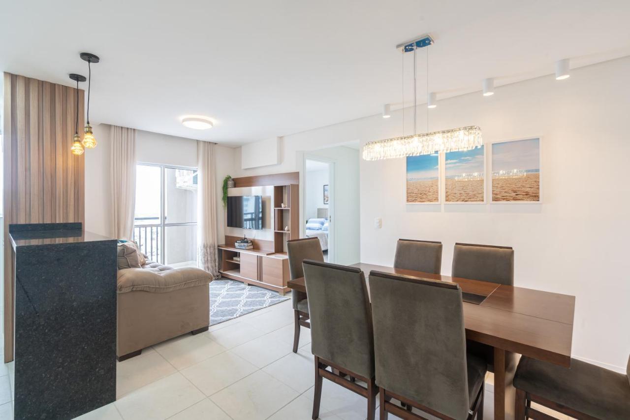 Apartamento Com Vista Mar, Ar-Condicionado, Wi-Fi Condominio Com Piscina, Quadra De Esportes Playground Infantil A 15 Minutos Do Beto Carreiro Piçarras المظهر الخارجي الصورة