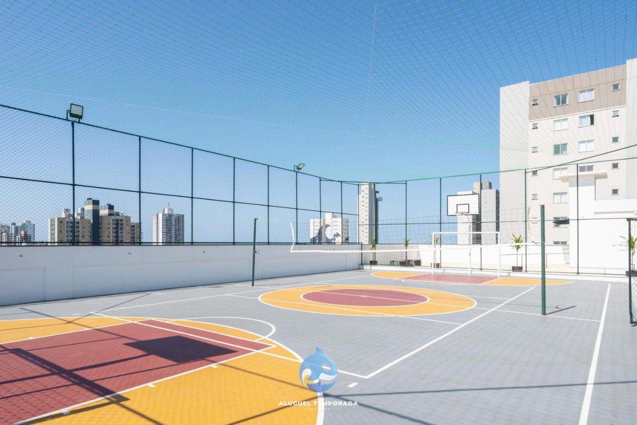 Apartamento Com Vista Mar, Ar-Condicionado, Wi-Fi Condominio Com Piscina, Quadra De Esportes Playground Infantil A 15 Minutos Do Beto Carreiro Piçarras المظهر الخارجي الصورة